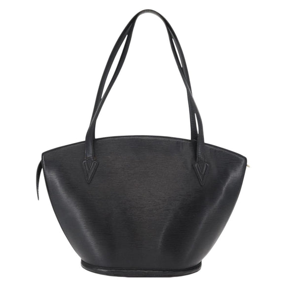 LOUIS VUITTON Epi Saint Jacques Shoulder Bag Black M52262 LV Auth 163244