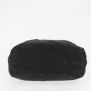 PRADA Hand Bag Nylon Black Silver Auth 163254-5