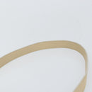 GUCCI Bamboo Hand Bag Leather 2way Ivory Gold 000 1364 0316 Auth 163255-10