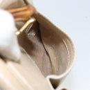GUCCI Bamboo Hand Bag Leather 2way Ivory Gold 000 1364 0316 Auth 163255-23