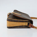 LOUIS VUITTON Monogram Cartouchiere MM Shoulder Bag M51253 LV Auth 163260-4