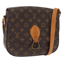 LOUIS VUITTON Monogram Saint Cloud GM Shoulder Bag M51242 LV Auth 163261-1