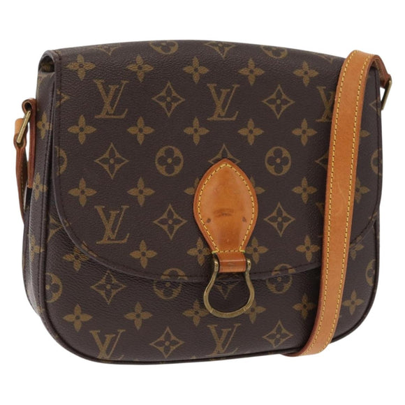 LOUIS VUITTON Monogram Saint Cloud GM Shoulder Bag M51242 LV Auth 163261