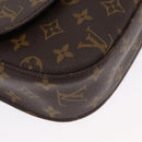LOUIS VUITTON Monogram Saint Cloud GM Shoulder Bag M51242 LV Auth 163261-14