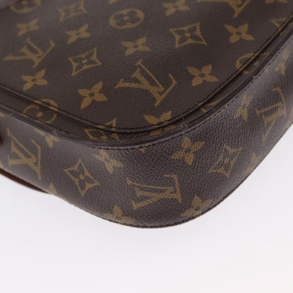 LOUIS VUITTON Monogram Saint Cloud GM Shoulder Bag M51242 LV Auth 163261