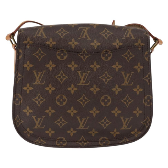 LOUIS VUITTON Monogram Saint Cloud GM Shoulder Bag M51242 LV Auth 163261