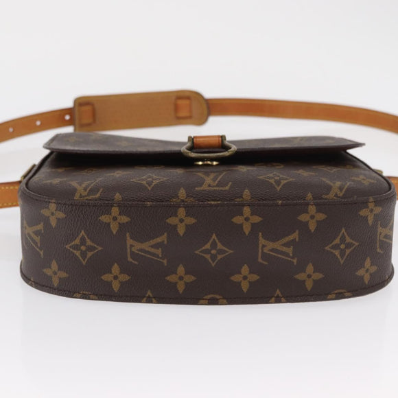 LOUIS VUITTON Monogram Saint Cloud GM Shoulder Bag M51242 LV Auth 163261