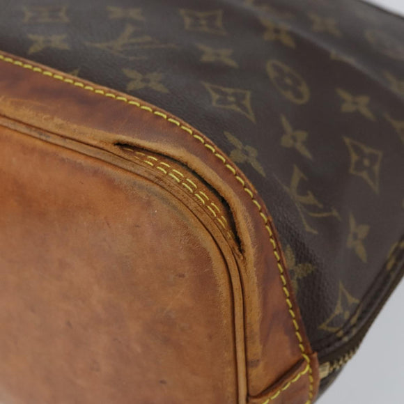 LOUIS VUITTON Monogram Alma Hand Bag M51130 LV Auth 163262