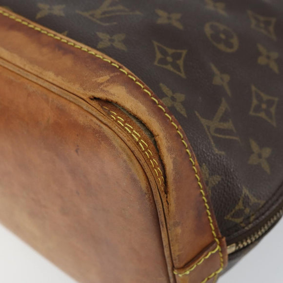 LOUIS VUITTON Monogram Alma Hand Bag M51130 LV Auth 163262