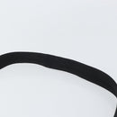 PRADA Hand Bag Nylon 2way Black Silver Auth 163263-15