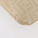 FENDI Zucca Canvas Tote Bag Ivory Auth 163267-14
