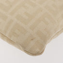 FENDI Zucca Canvas Tote Bag Ivory Auth 163267-15