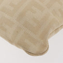 FENDI Zucca Canvas Tote Bag Ivory Auth 163267-17