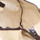 FENDI Zucca Canvas Tote Bag Ivory Auth 163267-19