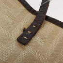 FENDI Zucca Canvas Tote Bag Ivory Auth 163267-9