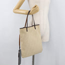 FENDI Zucca Canvas Tote Bag Ivory Auth 163267-25