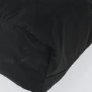 PRADA Hand Bag Nylon Black Silver Auth 163269-9
