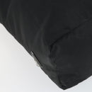 PRADA Hand Bag Nylon Black Silver Auth 163269-14