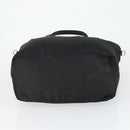 PRADA Hand Bag Nylon Black Silver Auth 163269-5
