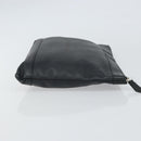 BALENCIAGA Clutch Bag Leather Black Silver 373834 Auth 163272-4