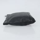 BALENCIAGA Clutch Bag Leather Black Silver 373834 Auth 163272-5