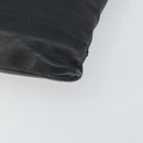 BALENCIAGA Clutch Bag Leather Black Silver 373834 Auth 163272-8