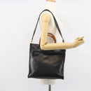 GUCCI Bamboo Hand Bag Leather 2way Black Gold 001 095 1878 Auth 163274-26