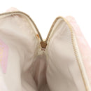 CHANEL New Travel Line Shoulder Bag Pink Gold CC Auth 163276-18