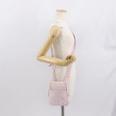 CHANEL New Travel Line Shoulder Bag Pink Gold CC Auth 163276-21