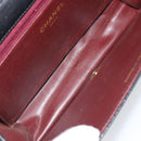 CHANEL Matelasse Chain Shoulder Bag Lamb Skin Black Gold CC Auth 163277-17
