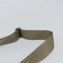 PRADA Shoulder Bag Nylon Green Gold Auth 163281-8