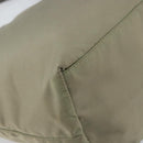 PRADA Tote Bag Nylon Beige Gold Auth 163284-17