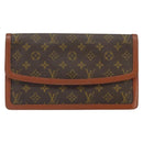 LOUIS VUITTON Monogram Pochette Dam GM Clutch Bag M51810 LV Auth 163287-13