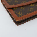 LOUIS VUITTON Monogram Pochette Dam GM Clutch Bag M51810 LV Auth 163287-14