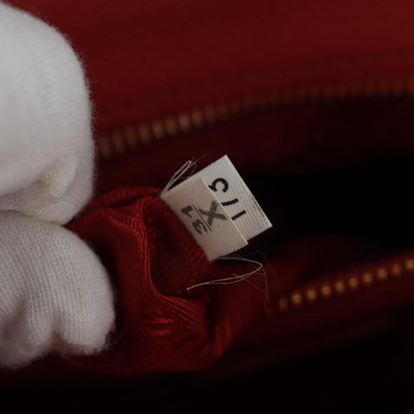 PRADA Galleria Hand Bag Safiano leather 2way Pink Gold Auth 163295V