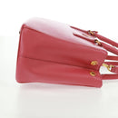 PRADA Galleria Hand Bag Safiano leather 2way Pink Gold Auth 163295V-4