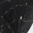 CHANEL Travel Line Tote Bag Nylon Black CC Auth 163298-15