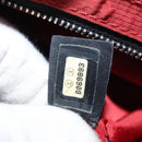 CHANEL Travel Line Tote Bag Nylon Black CC Auth 163298-12