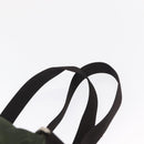 PRADA Backpack Nylon Khaki Silver Auth 163300-15