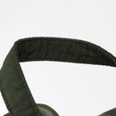 PRADA Backpack Nylon Khaki Silver Auth 163300-14