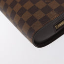 LOUIS VUITTON Damier Ebene Saint Louis Clutch Bag N51993 LV Auth 163301-14