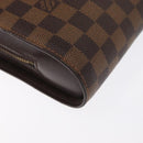 LOUIS VUITTON Damier Ebene Saint Louis Clutch Bag N51993 LV Auth 163301-15