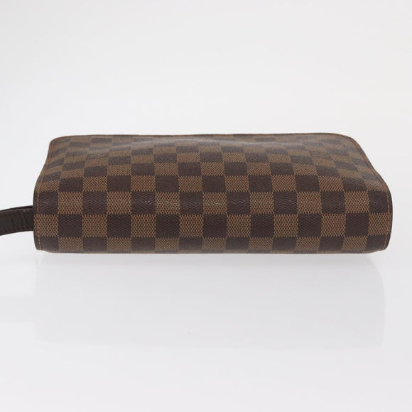 LOUIS VUITTON Damier Ebene Saint Louis Clutch Bag N51993 LV Auth 163301