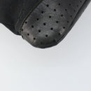 GUCCI GG Canvas Shoulder Bag Black Silver 145857 Auth 163305-11