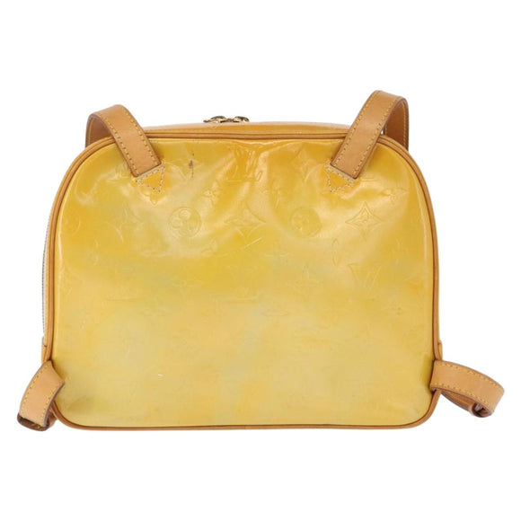 LOUIS VUITTON Monogram Vernis Marley Backpack Gris M91038 LV Auth 163313
