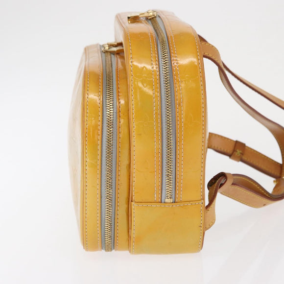 LOUIS VUITTON Monogram Vernis Marley Backpack Gris M91038 LV Auth 163313