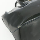 LOUIS VUITTON Monogram Vernis Wilshire PM Bag Blue Galatic M93646 LV Auth 163318-15
