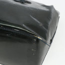 LOUIS VUITTON Monogram Vernis Wilshire PM Bag Blue Galatic M93646 LV Auth 163318-16