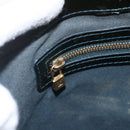 LOUIS VUITTON Monogram Vernis Wilshire PM Bag Blue Galatic M93646 LV Auth 163318-18