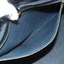 LOUIS VUITTON Monogram Vernis Wilshire PM Bag Blue Galatic M93646 LV Auth 163318-21